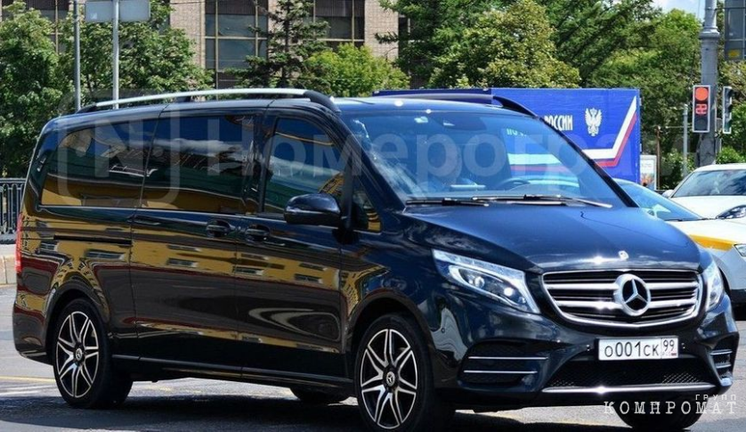 Служебный Mercedes-Benz V-класса для тещи главы госбанка