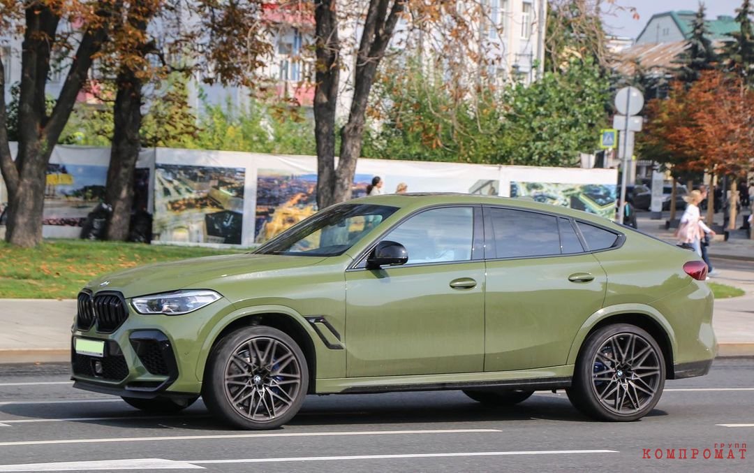 Новенький BMW X6 Алексея Семуки